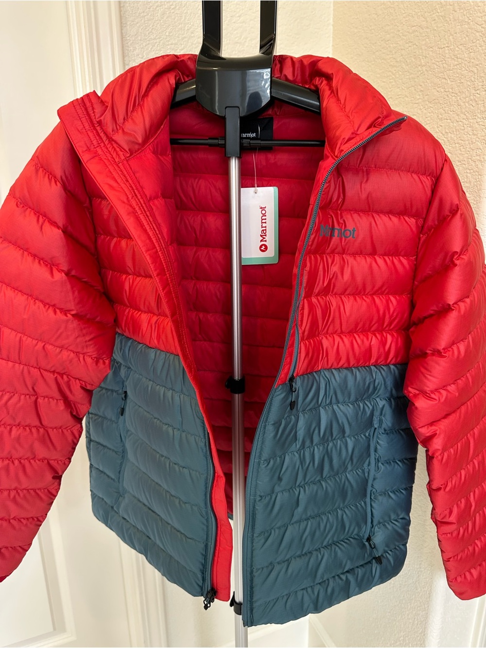 NWT Men’s Marmot Highlander Down Jacket size M - Picture 4 of 8